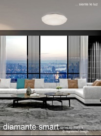 Diamante Smart Ceiling Lights Mantra Flush Fittings Diamante Smart Ceiling Lights Mantra Flush Fittings
